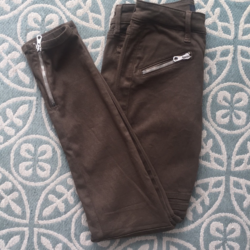 Joe’s Jeans ankle zip moto pants - Picture 2 of 5